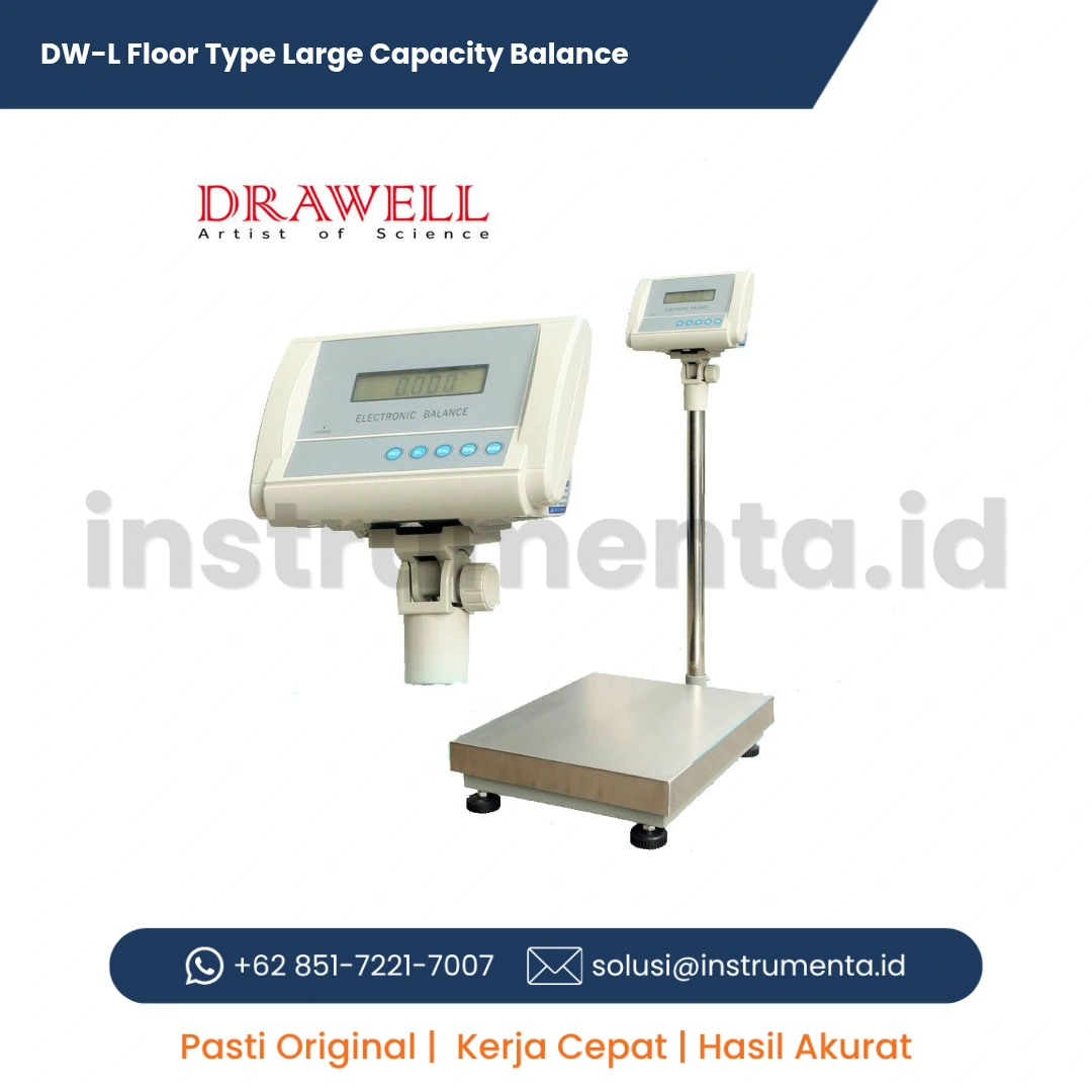 Distributor Resmi DW-L Floor Type Large Capacity Balance Ready Stock Indonesia